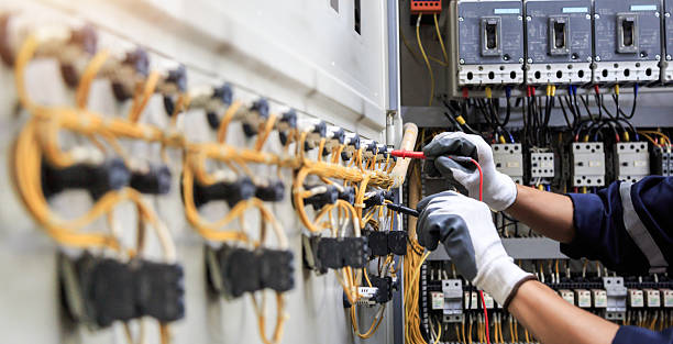 Professional Electrical Panel Upgrade technician working in Hallam, PA